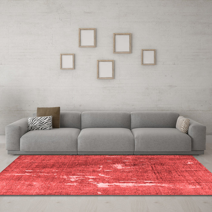 Traditional Red Washable Rugs