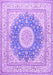 Medallion Purple Traditional Rug, tr363pur