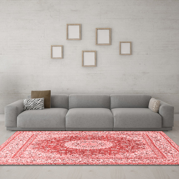 Traditional Red Washable Rugs
