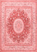 Medallion Red Traditional Area Rugs