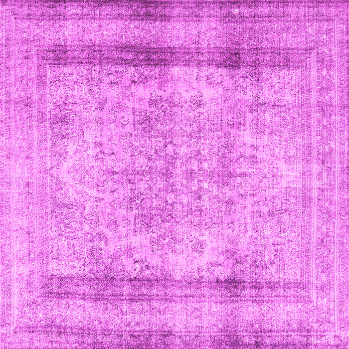 Square Persian Pink Traditional Rug, tr3640pnk