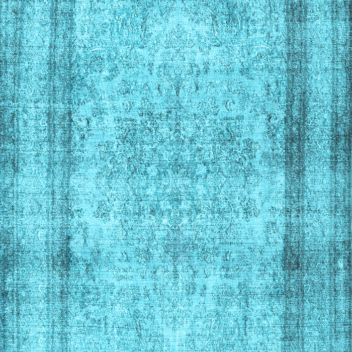 Machine Washable Persian Light Blue Traditional Rug, wshtr3640lblu