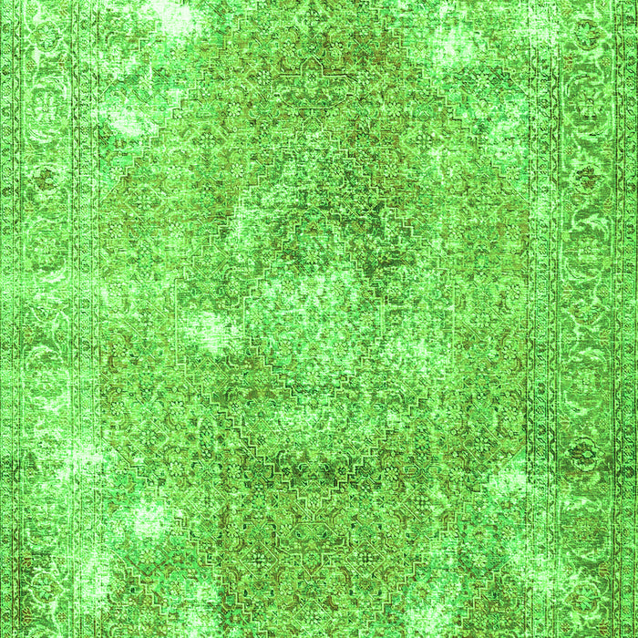 Persian Green Traditional Rug, tr3641grn