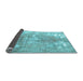 Sideview of Persian Light Blue Traditional Rug, tr3641lblu