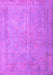 Machine Washable Persian Pink Traditional Rug, wshtr3642pnk