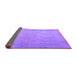 Sideview of Persian Purple Traditional Rug, tr3642pur