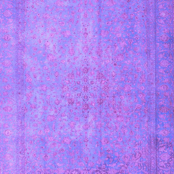 Machine Washable Persian Purple Traditional Area Rugs, wshtr3642pur