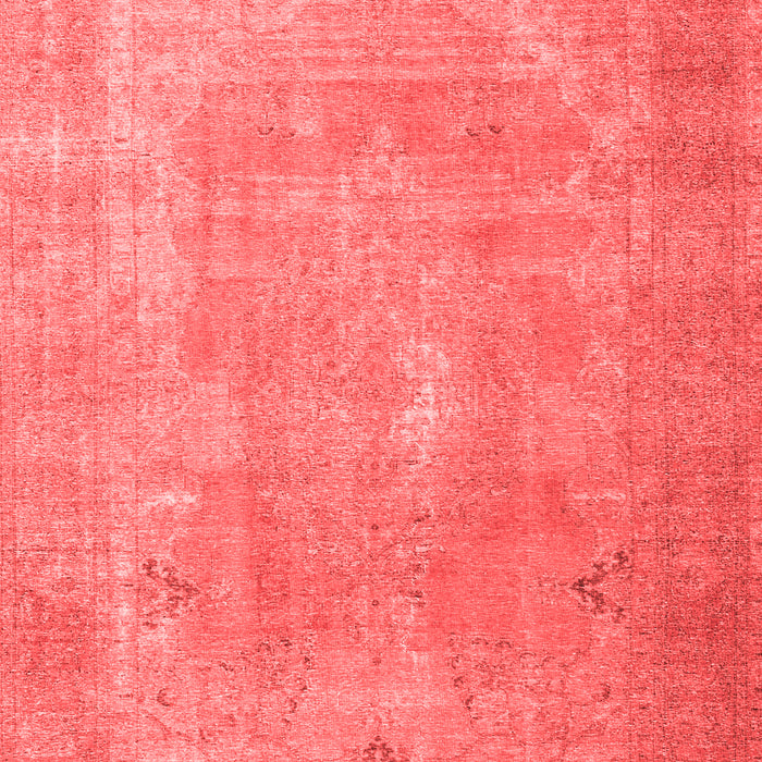Machine Washable Persian Red Traditional Rug, wshtr3643red