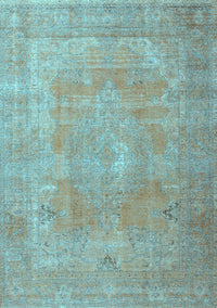 Persian Light Blue Traditional Rug, tr3643lblu