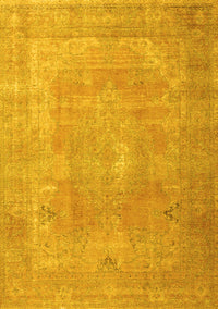 Persian Yellow Traditional Rug, tr3643yw