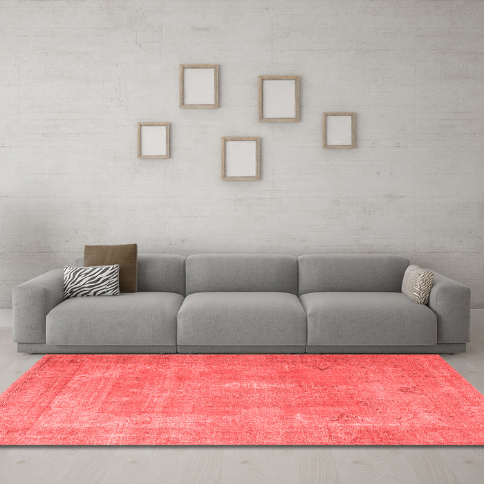 Traditional Red Washable Rugs