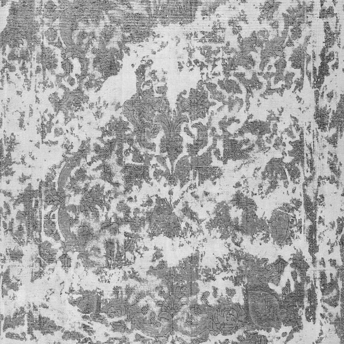 Serging Thickness of Machine Washable Persian Gray Traditional Rug, wshtr3644gry