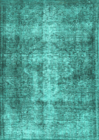 Persian Turquoise Traditional Rug, tr3645turq