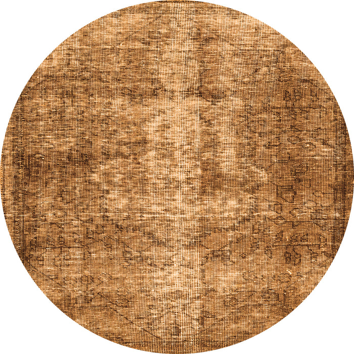 Machine Washable Persian Orange Traditional Area Rugs, wshtr3645org