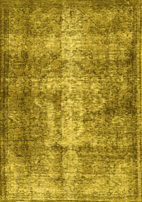 Persian Yellow Traditional Rug, tr3645yw