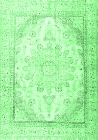 Persian Emerald Green Traditional Rug, tr3646emgrn