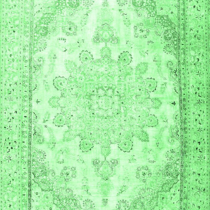 Persian Emerald Green Traditional Rug, tr3646emgrn