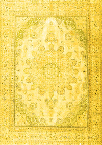 Persian Yellow Traditional Rug, tr3646yw