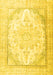 Persian Yellow Traditional Rug, tr3646yw