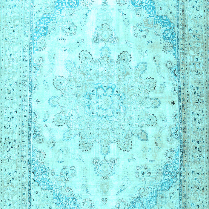 Persian Light Blue Traditional Rug, tr3646lblu