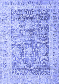 Persian Blue Traditional Rug, tr3647blu