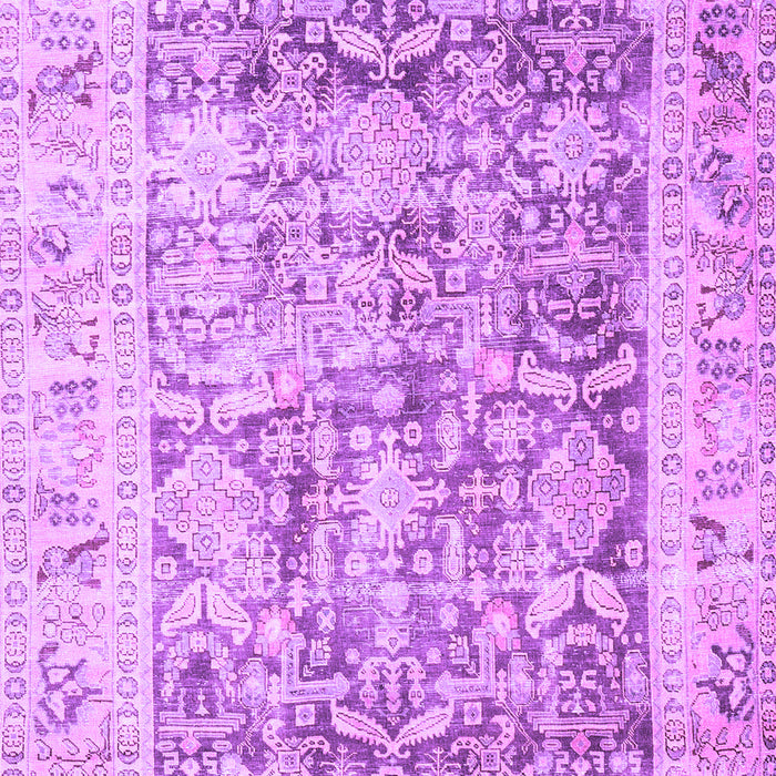 Machine Washable Persian Purple Traditional Area Rugs, wshtr3647pur