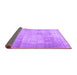Sideview of Persian Purple Traditional Rug, tr3648pur