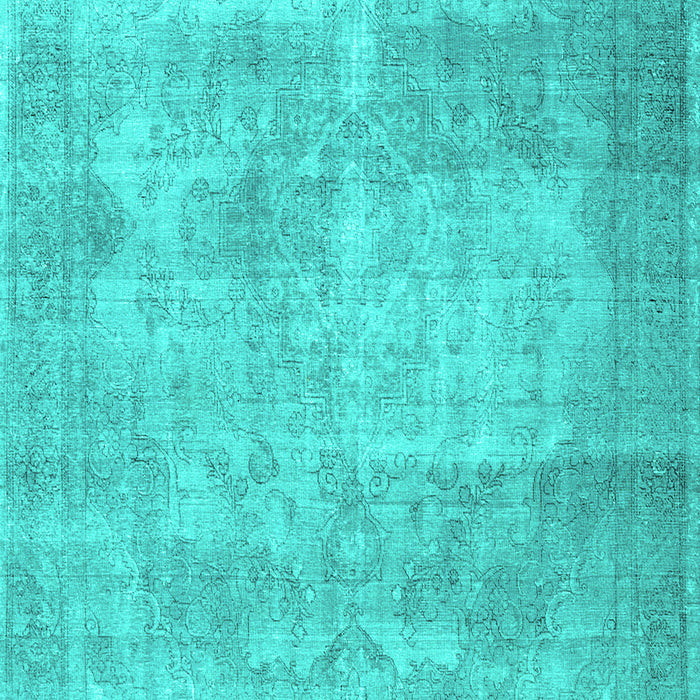Machine Washable Persian Turquoise Traditional Area Rugs, wshtr3648turq