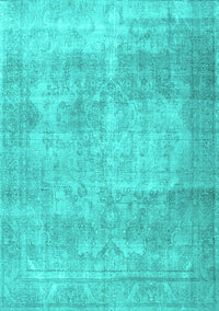 Persian Turquoise Traditional Rug, tr3648turq