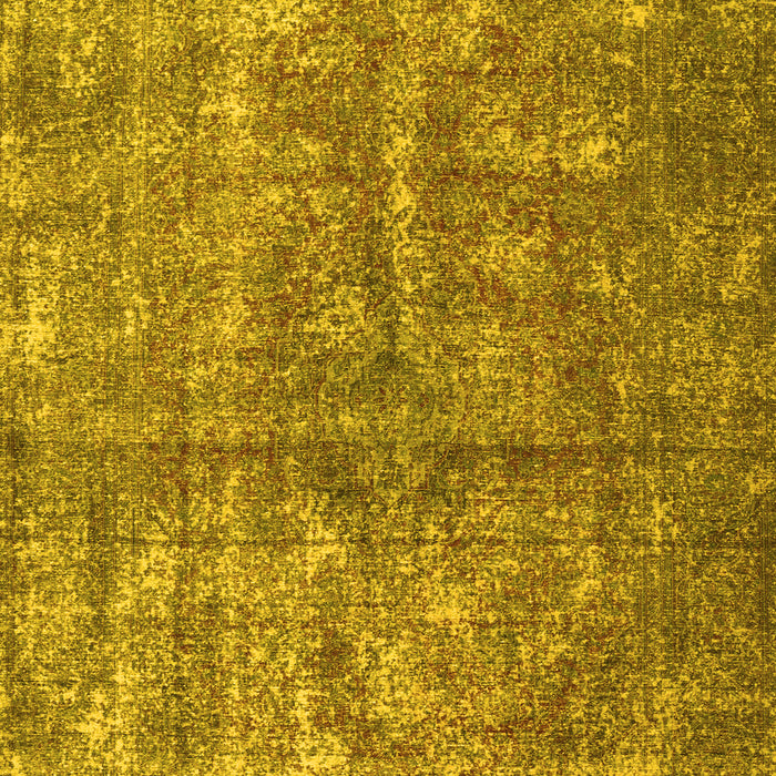 Machine Washable Persian Yellow Traditional Rug, wshtr3649yw