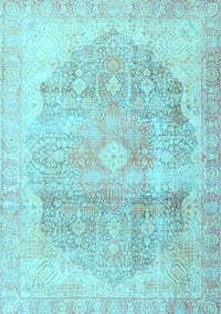 Persian Light Blue Traditional Rug, tr3650lblu