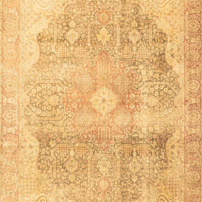 Machine Washable Persian Brown Traditional Rug, wshtr3650brn