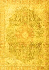 Persian Yellow Traditional Rug, tr3650yw