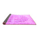 Sideview of Persian Purple Traditional Rug, tr3650pur