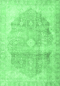 Persian Emerald Green Traditional Rug, tr3650emgrn