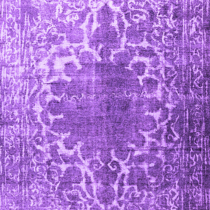 Machine Washable Persian Purple Traditional Area Rugs, wshtr3651pur