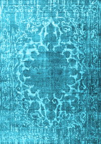 Persian Light Blue Traditional Rug, tr3651lblu