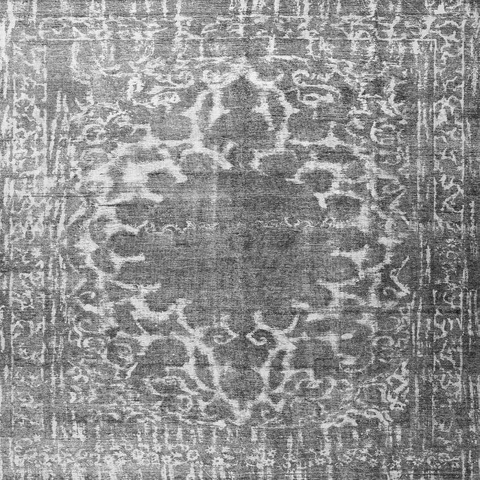Serging Thickness of Persian Gray Traditional Rug, tr3651gry