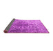 Sideview of Persian Pink Traditional Rug, tr3651pnk