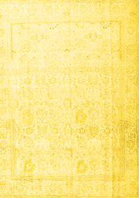 Persian Yellow Traditional Rug, tr3652yw