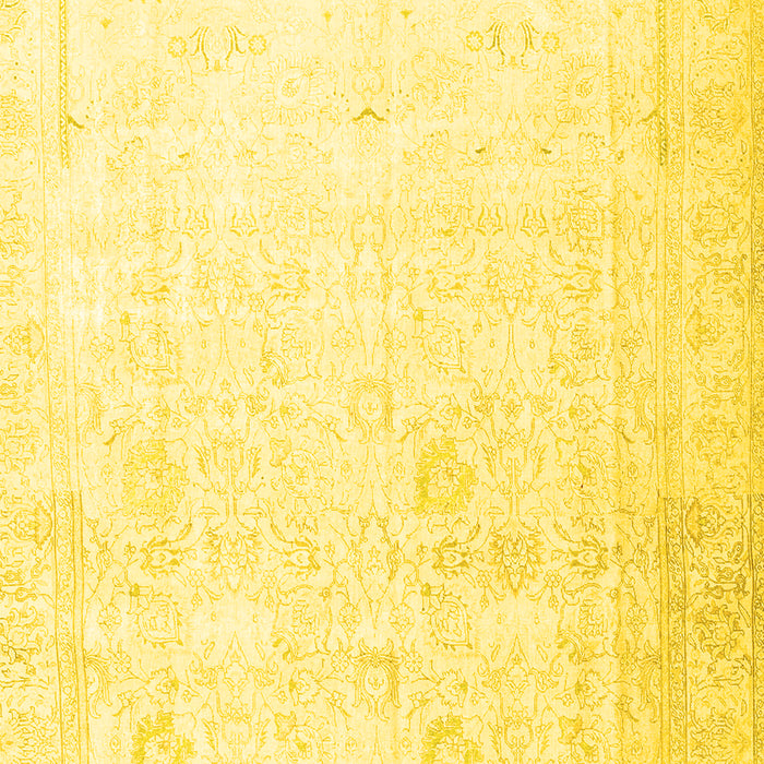 Persian Yellow Traditional Rug, tr3652yw