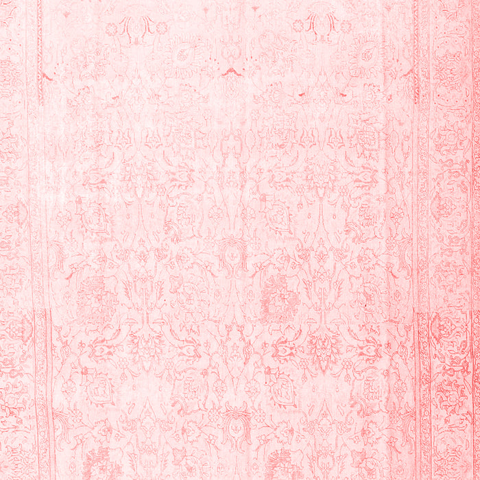 Machine Washable Persian Red Traditional Rug, wshtr3652red