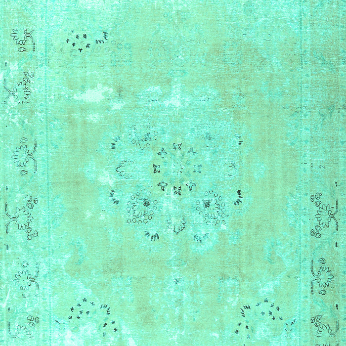 Persian Turquoise Traditional Rug, tr3653turq