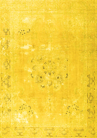 Persian Yellow Traditional Rug, tr3653yw