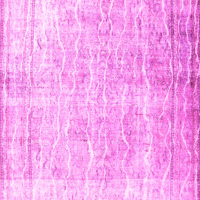 Machine Washable Persian Pink Traditional Rug, wshtr3654pnk