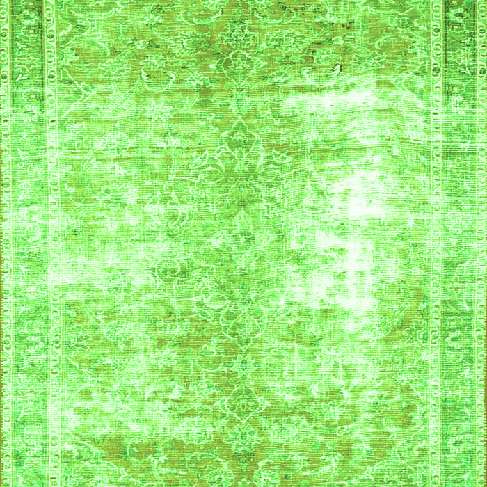Persian Green Traditional Rug, tr3655grn