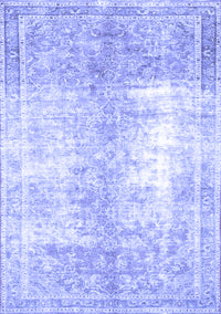 Persian Blue Traditional Rug, tr3655blu