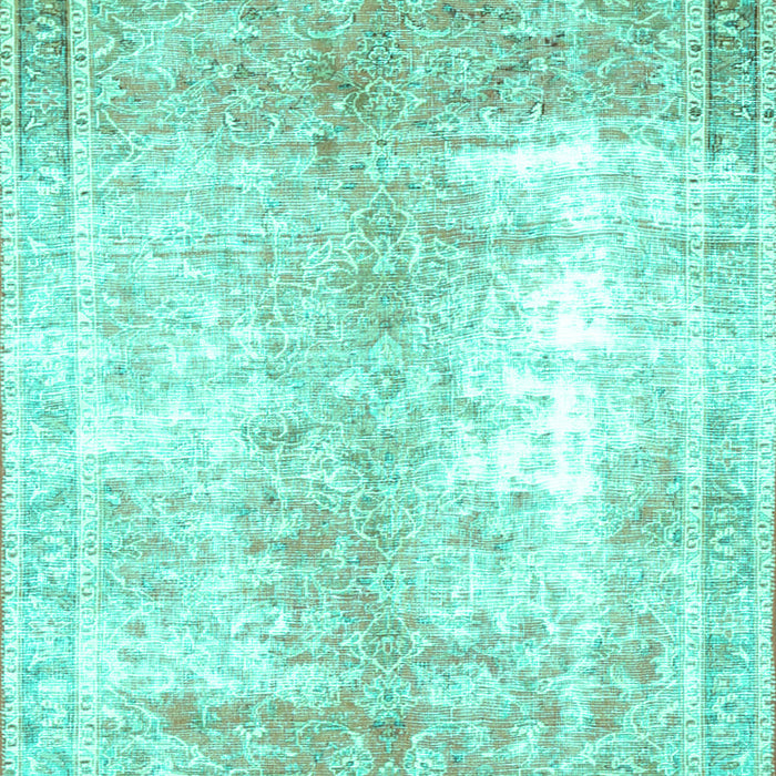 Persian Turquoise Traditional Rug, tr3655turq