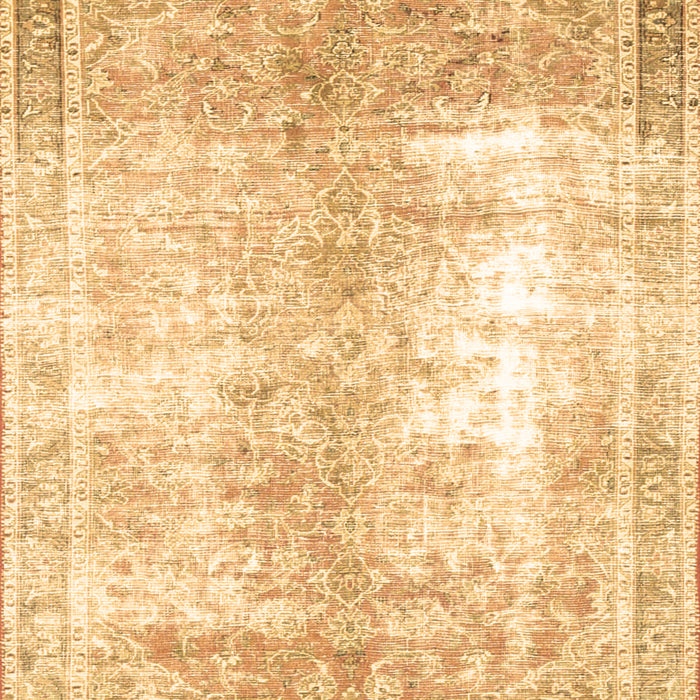 Machine Washable Persian Brown Traditional Rug, wshtr3655brn