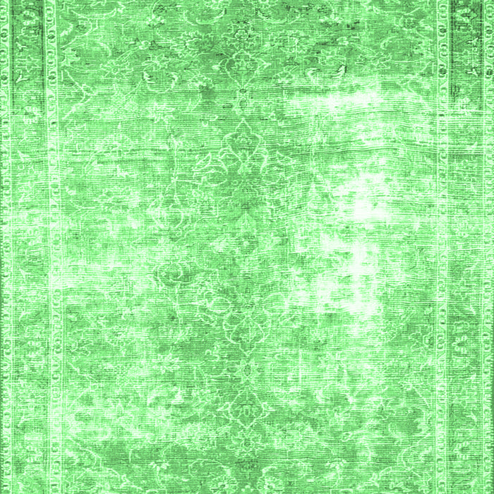 Persian Emerald Green Traditional Rug, tr3655emgrn